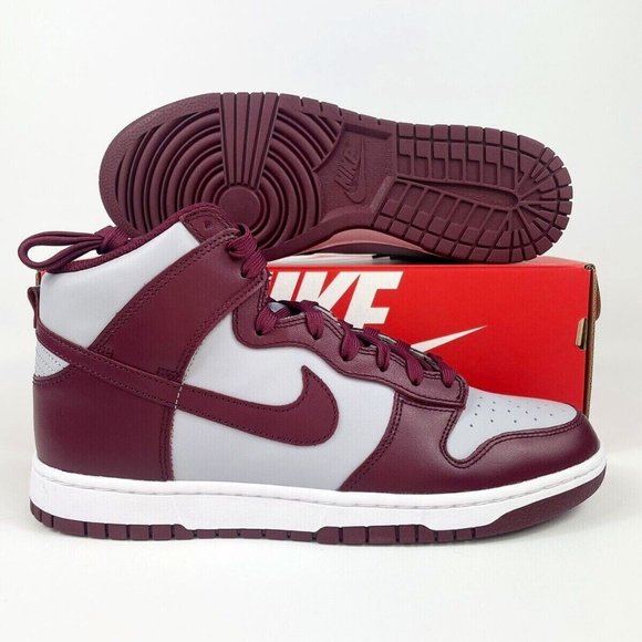 NIKE DUNK HI RETRO DARK BEETROOT MEN'S SIZE 11.5 - DD1399-600 NEW IN BOX - Picture 1 of 6